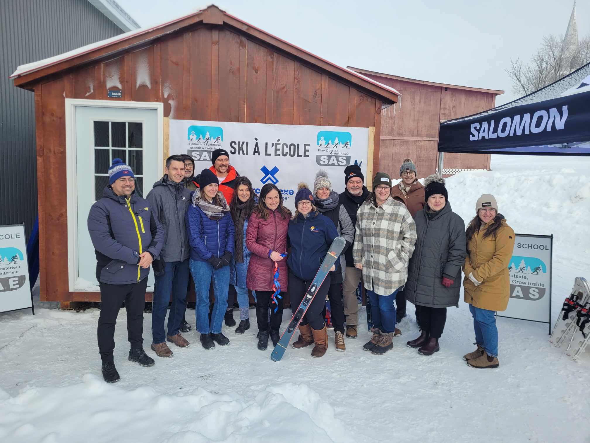 Lancement de circonflexe en Outaouais et inauguration d’un centre de prêt d’équipements de plein air à Campbell’s Bay